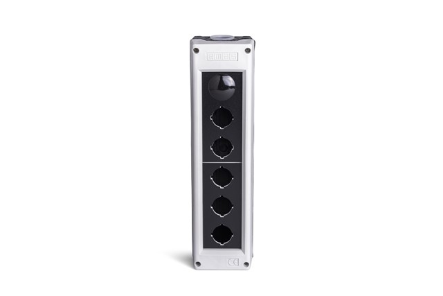 PK Series Plastic 5 Holes EMPTY + TIPASOM Grey-Black Control Box